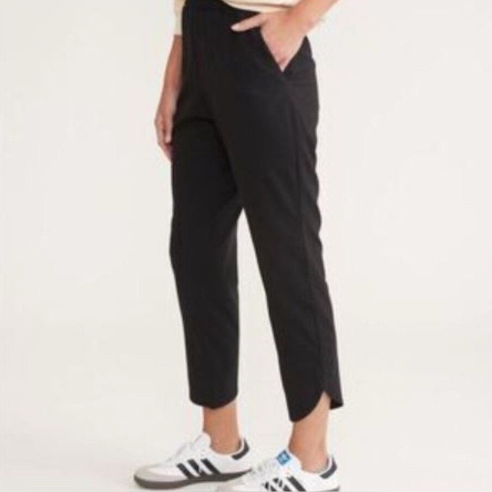 Marine Layer Black Ankle Pants